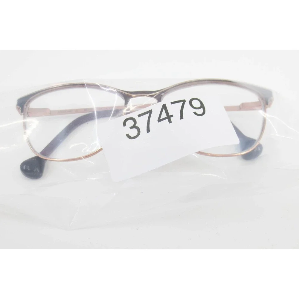 Beyond 16 Berry Eyeglasses Burgundy Rose Gold Cat Eye Frames 48-14-130 Womens